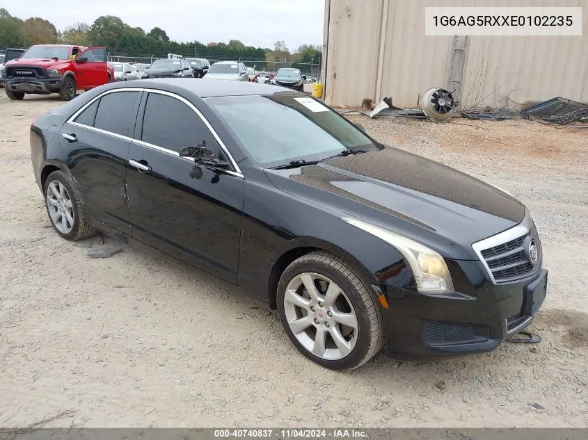 2014 Cadillac Ats Standard VIN: 1G6AG5RXXE0102235 Lot: 40740837