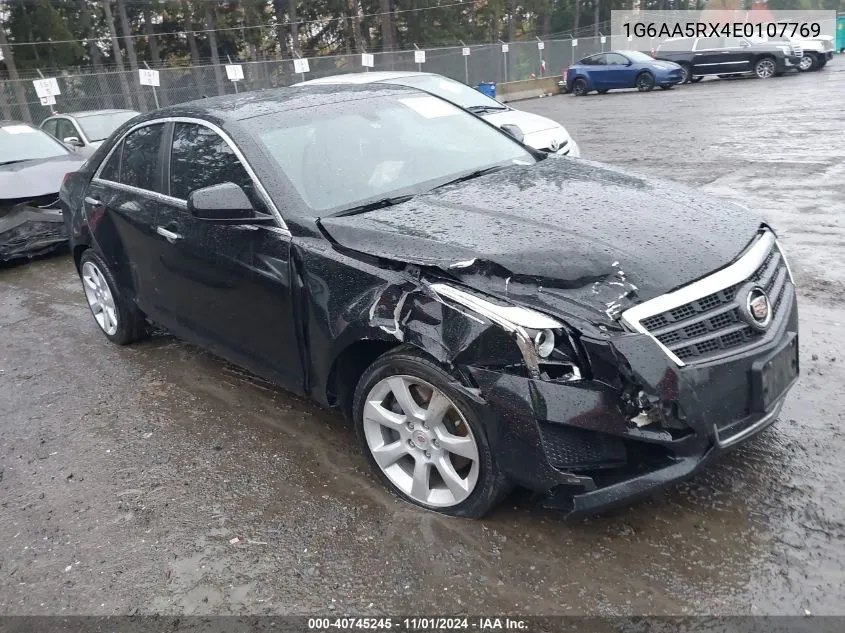 1G6AA5RX4E0107769 2014 Cadillac Ats Standard