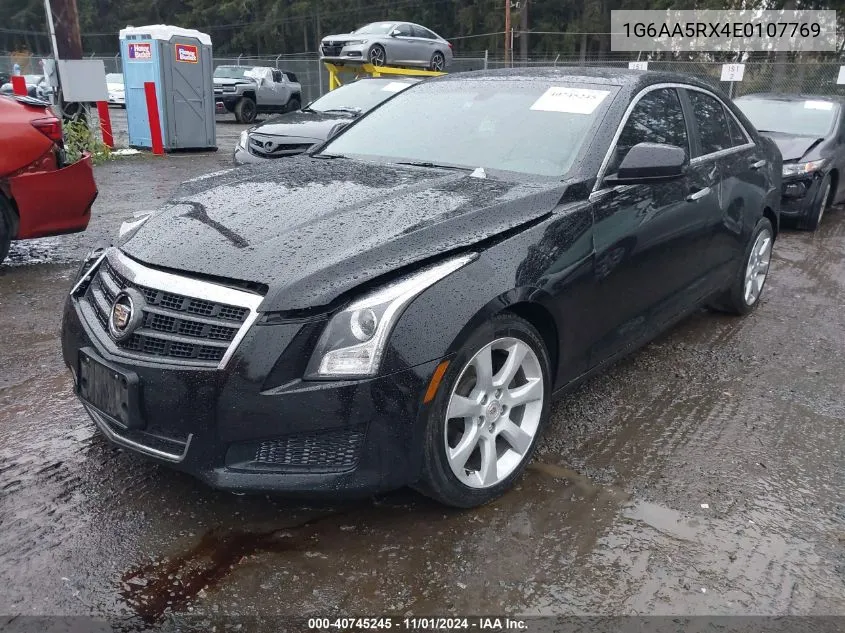 1G6AA5RX4E0107769 2014 Cadillac Ats Standard