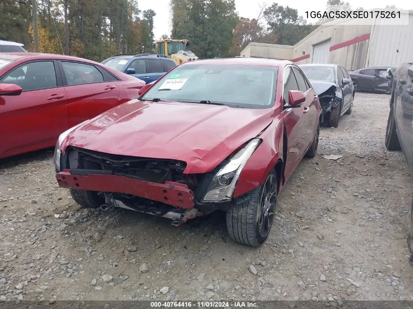 2014 Cadillac Ats Performance VIN: 1G6AC5SX5E0175261 Lot: 40764416