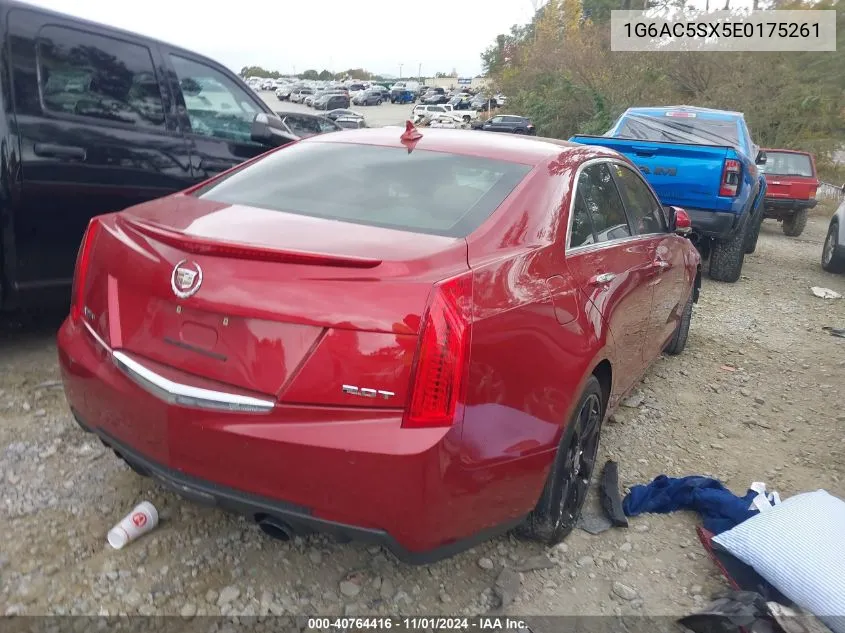 2014 Cadillac Ats Performance VIN: 1G6AC5SX5E0175261 Lot: 40764416