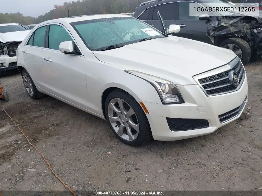 2014 Cadillac Ats Luxury VIN: 1G6AB5RX5E0112265 Lot: 40770763