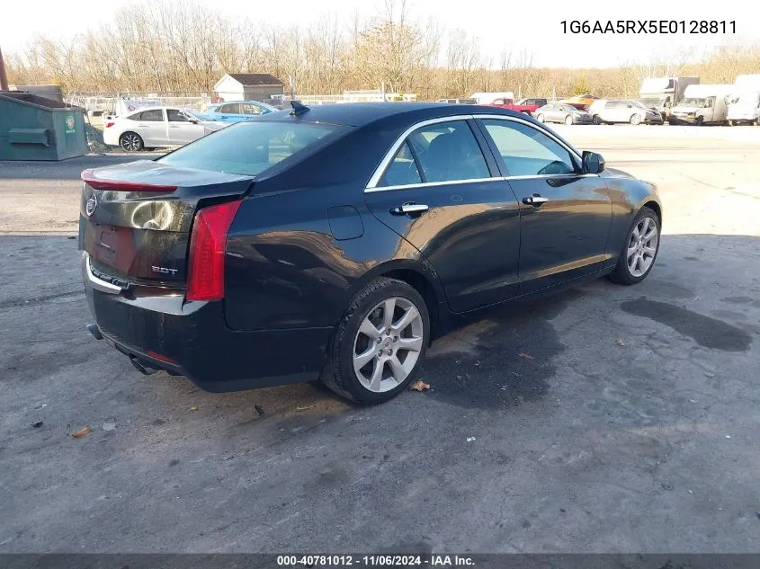 2014 Cadillac Ats Standard VIN: 1G6AA5RX5E0128811 Lot: 40781012