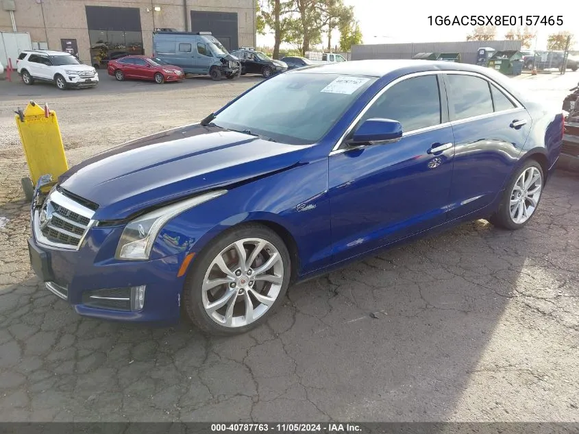 2014 Cadillac Ats Performance VIN: 1G6AC5SX8E0157465 Lot: 40787763