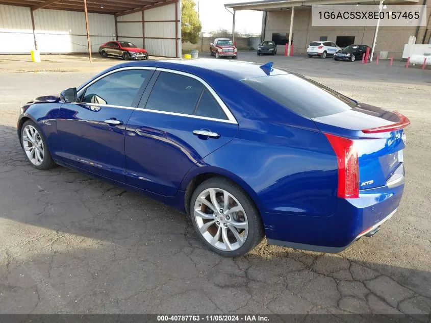 2014 Cadillac Ats Performance VIN: 1G6AC5SX8E0157465 Lot: 40787763