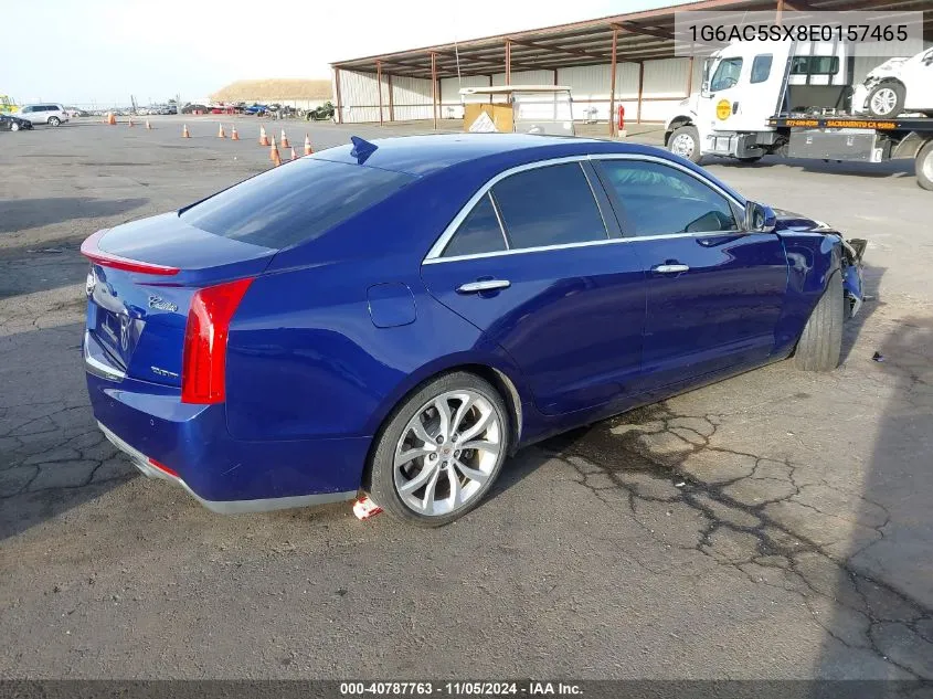 2014 Cadillac Ats Performance VIN: 1G6AC5SX8E0157465 Lot: 40787763