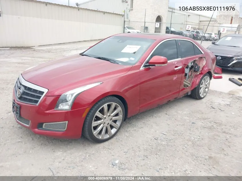 2014 Cadillac Ats Luxury VIN: 1G6AB5SX8E0111976 Lot: 40806979