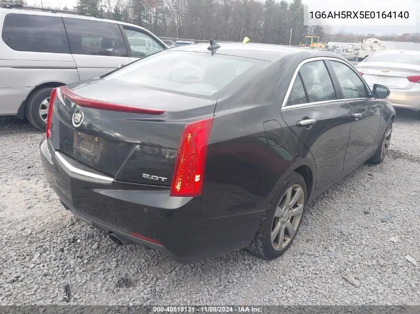 2014 Cadillac Ats Luxury VIN: 1G6AH5RX5E0164140 Lot: 40810131