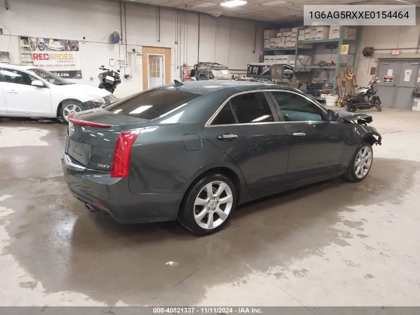 2014 Cadillac Ats VIN: 1G6AG5RXXE0154464 Lot: 40821337