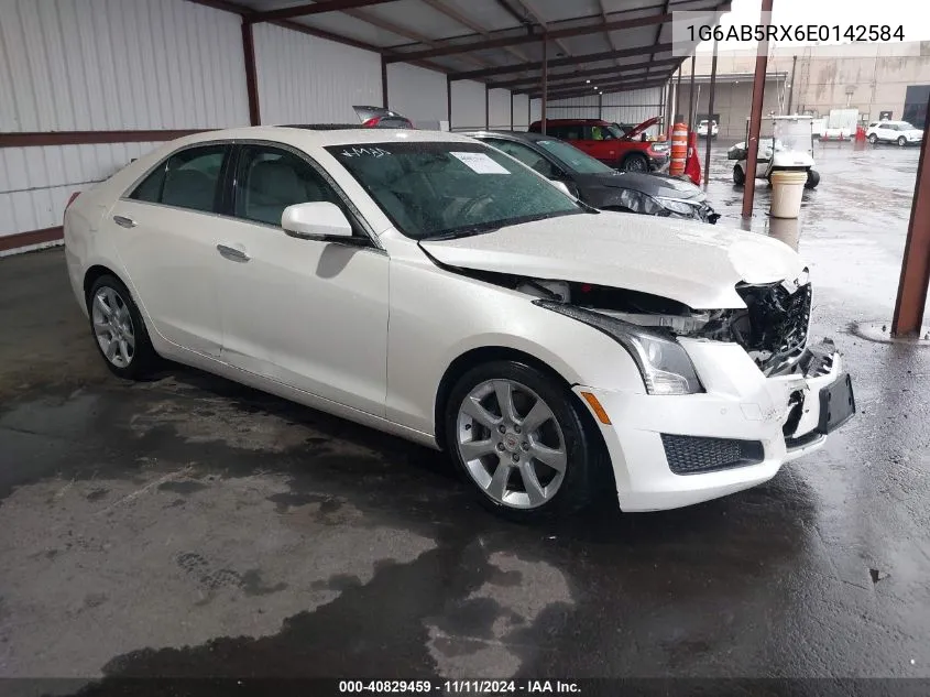 2014 Cadillac Ats Luxury VIN: 1G6AB5RX6E0142584 Lot: 40829459