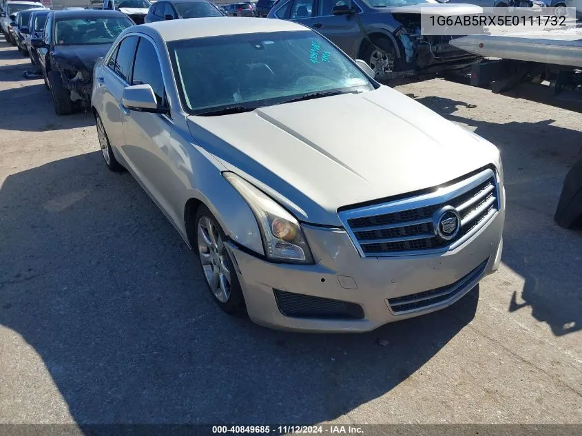 2014 Cadillac Ats Luxury VIN: 1G6AB5RX5E0111732 Lot: 40849685