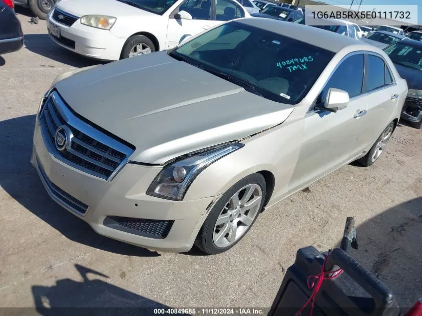 2014 Cadillac Ats Luxury VIN: 1G6AB5RX5E0111732 Lot: 40849685