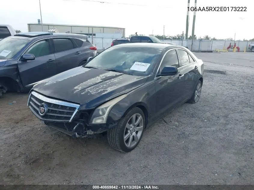 2014 Cadillac Ats Standard VIN: 1G6AA5RX2E0173222 Lot: 40859842