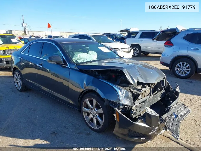 2014 Cadillac Ats Luxury VIN: 1G6AB5RX2E0191779 Lot: 40859952