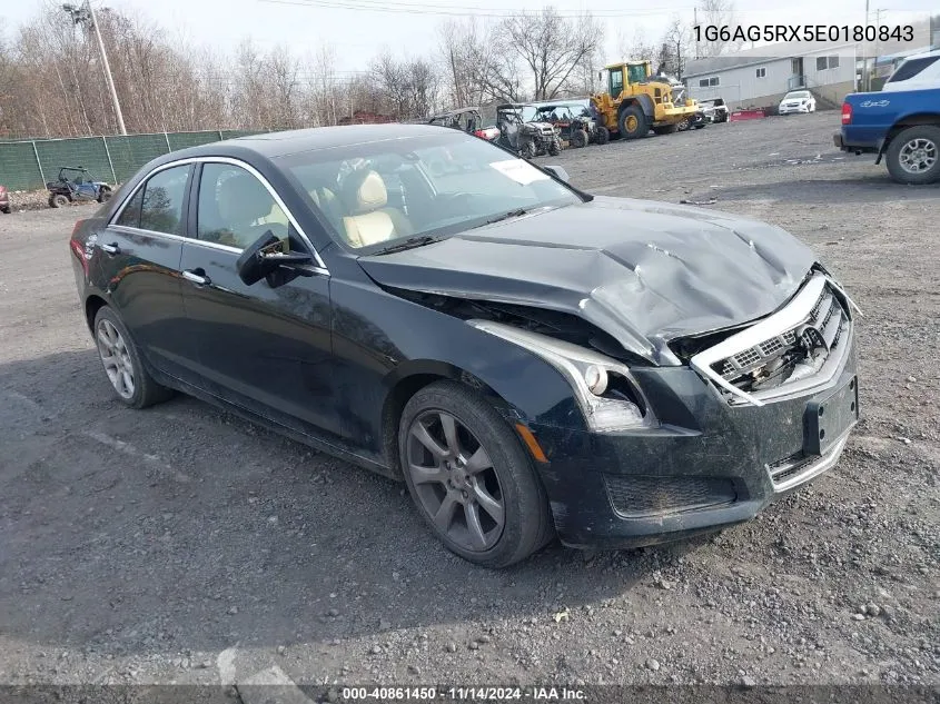 2014 Cadillac Ats Standard VIN: 1G6AG5RX5E0180843 Lot: 40861450