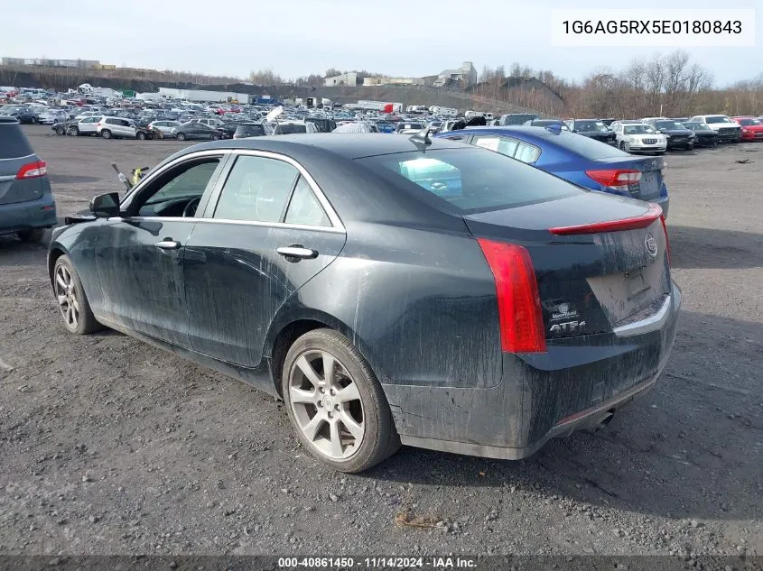 2014 Cadillac Ats Standard VIN: 1G6AG5RX5E0180843 Lot: 40861450