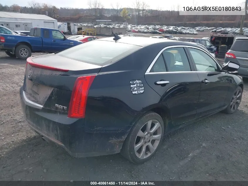 2014 Cadillac Ats Standard VIN: 1G6AG5RX5E0180843 Lot: 40861450