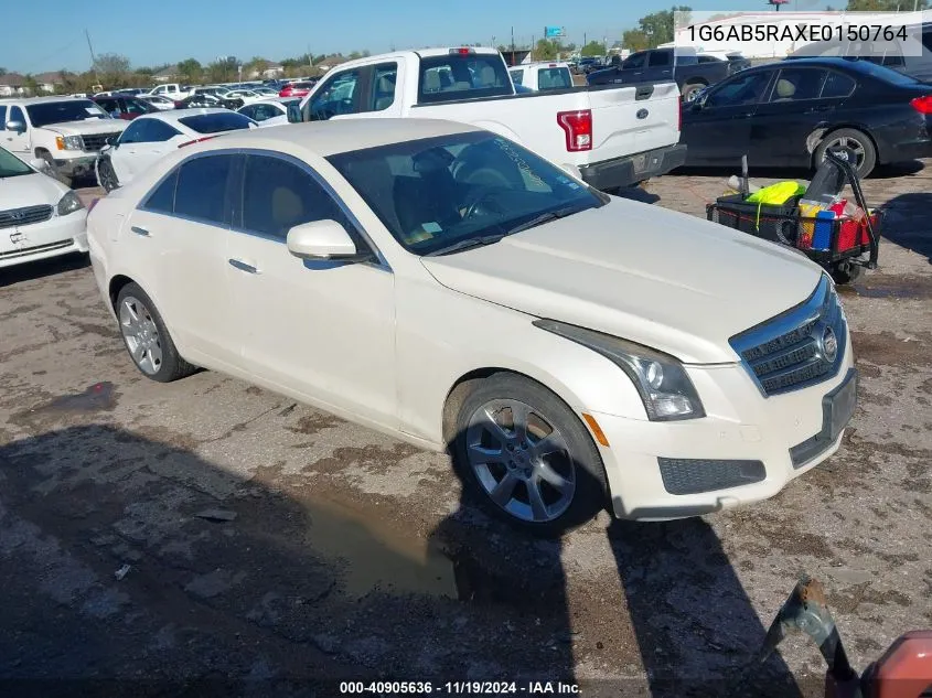 1G6AB5RAXE0150764 2014 Cadillac Ats Luxury