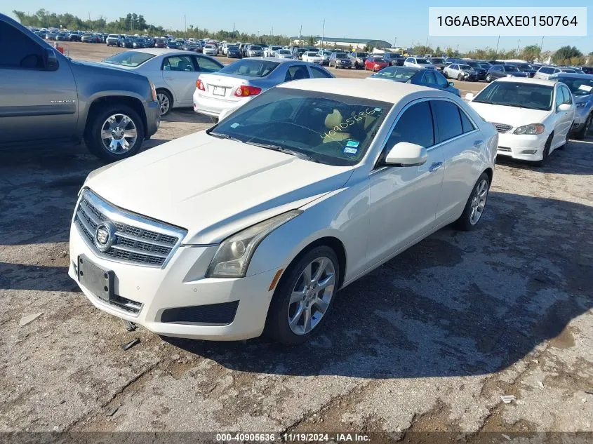 1G6AB5RAXE0150764 2014 Cadillac Ats Luxury