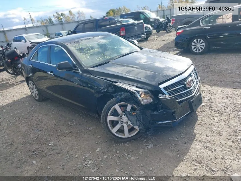 2015 Cadillac Ats VIN: 1G6AH5R39F0140860 Lot: 12127542