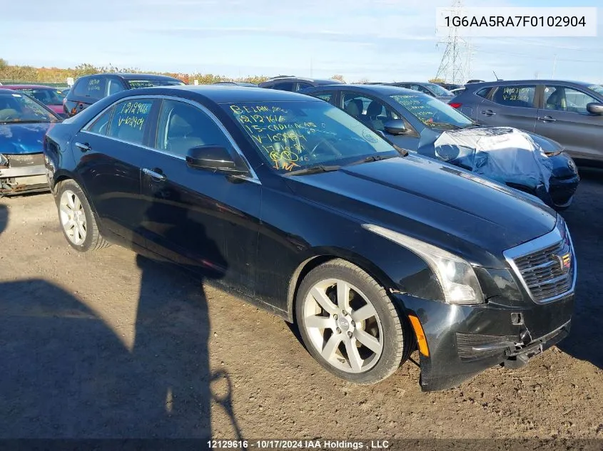 2015 Cadillac Ats VIN: 1G6AA5RA7F0102904 Lot: 12129616