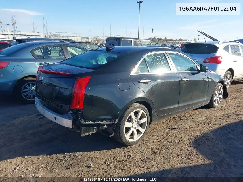 2015 Cadillac Ats VIN: 1G6AA5RA7F0102904 Lot: 12129616