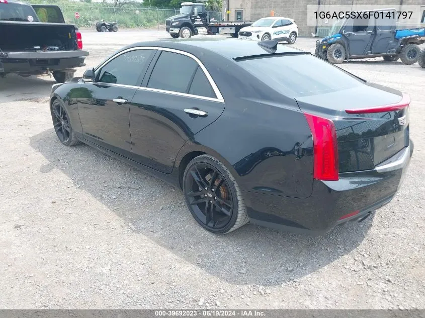 1G6AC5SX6F0141797 2015 Cadillac Ats Performance