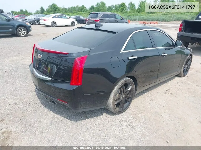 2015 Cadillac Ats Performance VIN: 1G6AC5SX6F0141797 Lot: 39692023