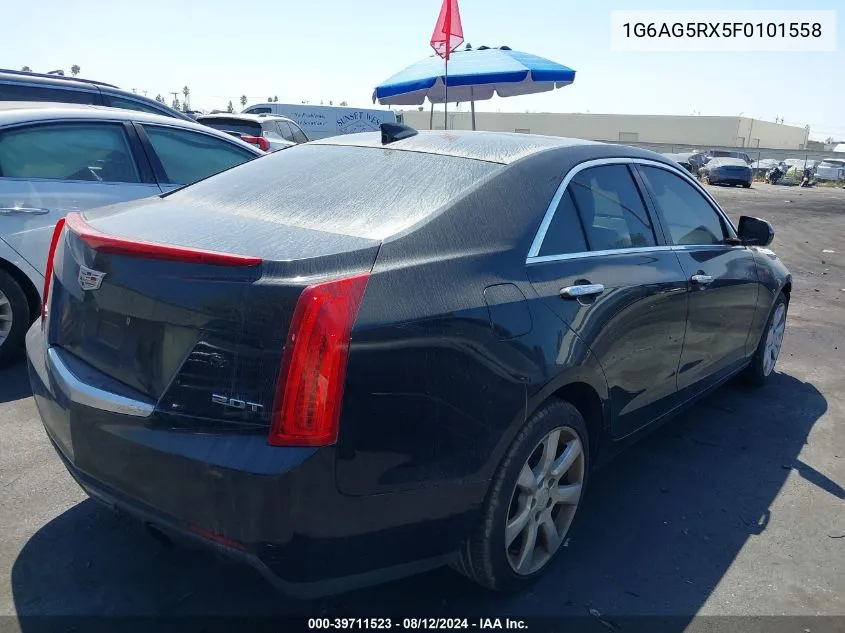 2015 Cadillac Ats VIN: 1G6AG5RX5F0101558 Lot: 39711523