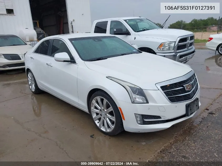 1G6AF5S31F0127391 2015 Cadillac Ats Premium