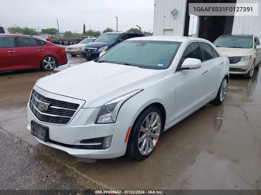 2015 Cadillac Ats Premium VIN: 1G6AF5S31F0127391 Lot: 39909642