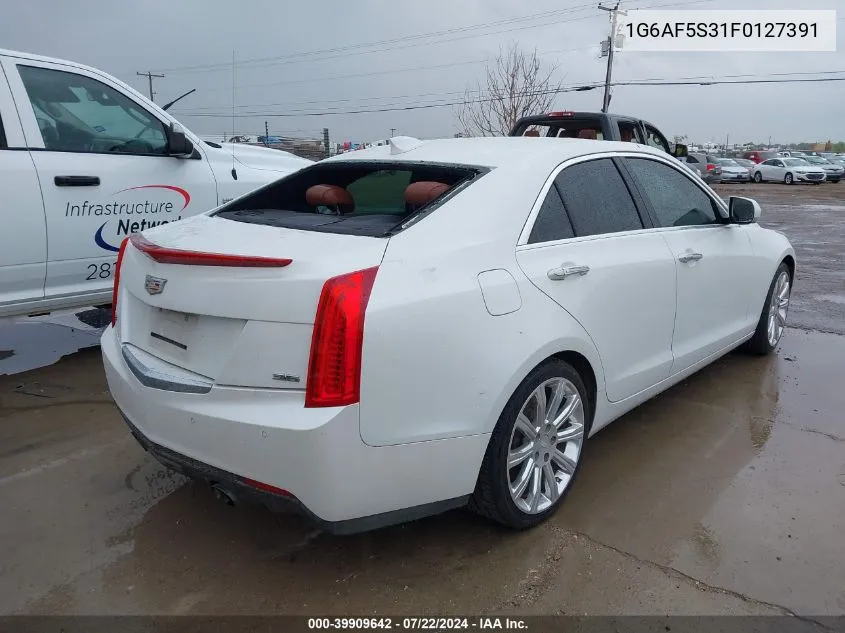 2015 Cadillac Ats Premium VIN: 1G6AF5S31F0127391 Lot: 39909642