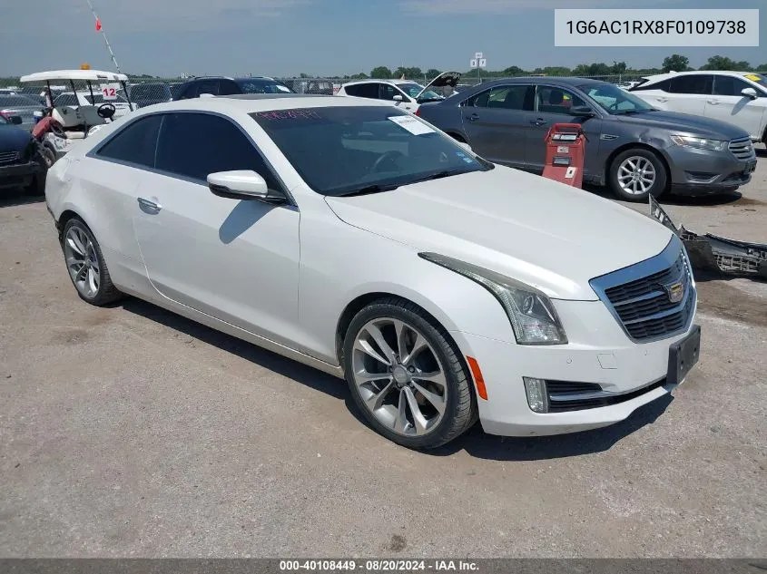 2015 Cadillac Ats Performance VIN: 1G6AC1RX8F0109738 Lot: 40108449