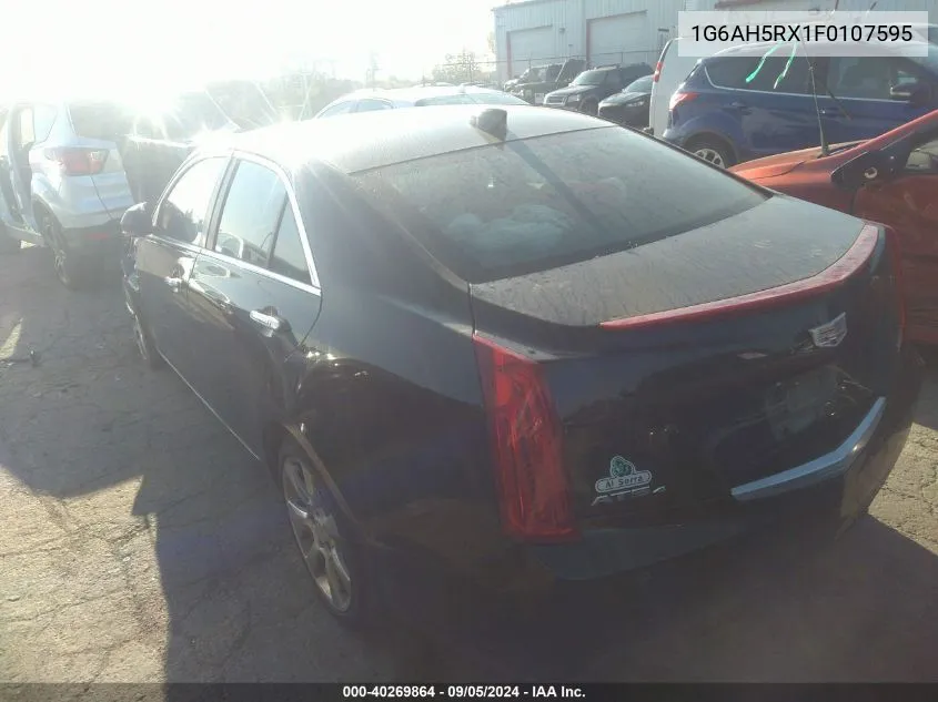 2015 Cadillac Ats Luxury VIN: 1G6AH5RX1F0107595 Lot: 40269864