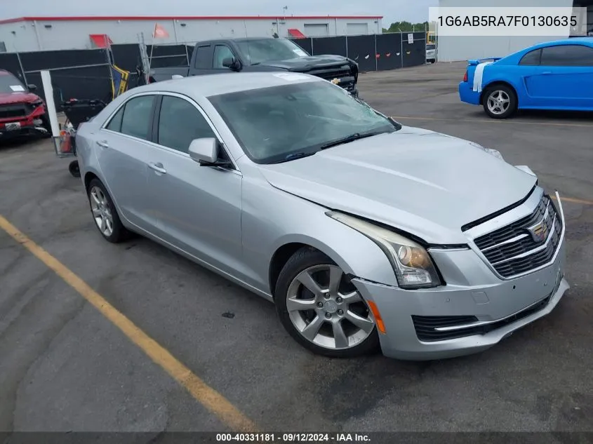 1G6AB5RA7F0130635 2015 Cadillac Ats Luxury