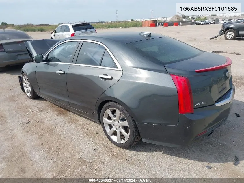 1G6AB5RX3F0101685 2015 Cadillac Ats Luxury