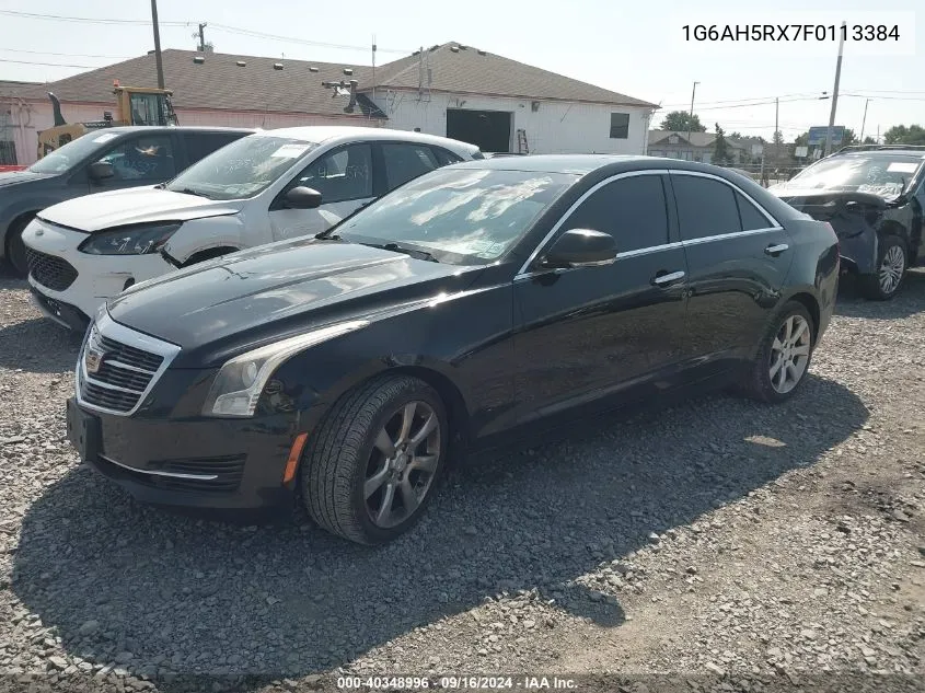 1G6AH5RX7F0113384 2015 Cadillac Ats Luxury