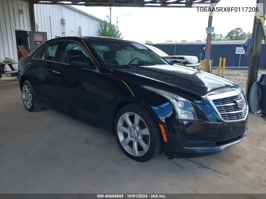 2015 Cadillac Ats Standard VIN: 1G6AA5RX8F0117206 Lot: 40454845