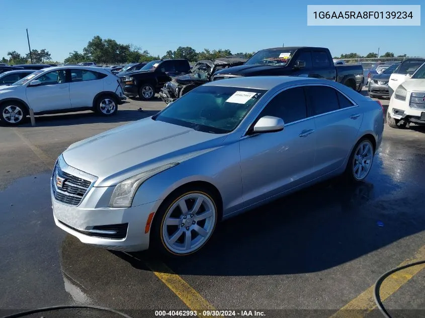 2015 Cadillac Ats VIN: 1G6AA5RA8F0139234 Lot: 40462993