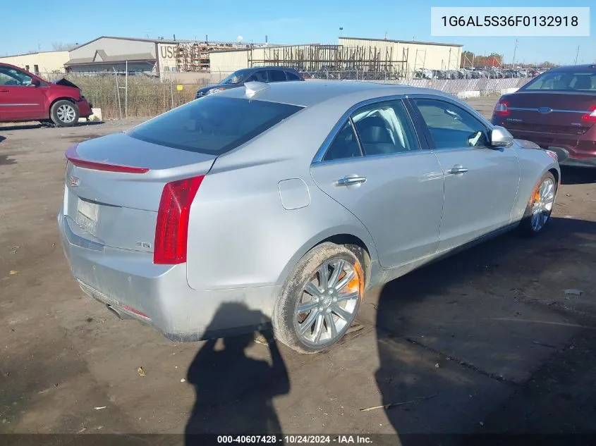 2015 Cadillac Ats Premium VIN: 1G6AL5S36F0132918 Lot: 40607428