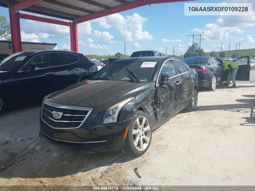 2015 Cadillac Ats Standard VIN: 1G6AA5RX0F0109228 Lot: 40676712