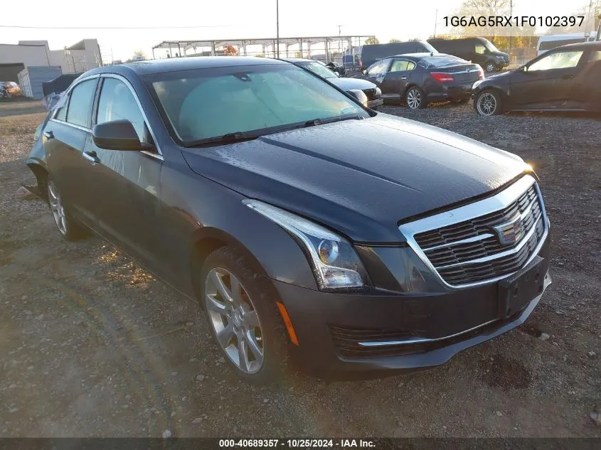 2015 Cadillac Ats Standard VIN: 1G6AG5RX1F0102397 Lot: 40689357