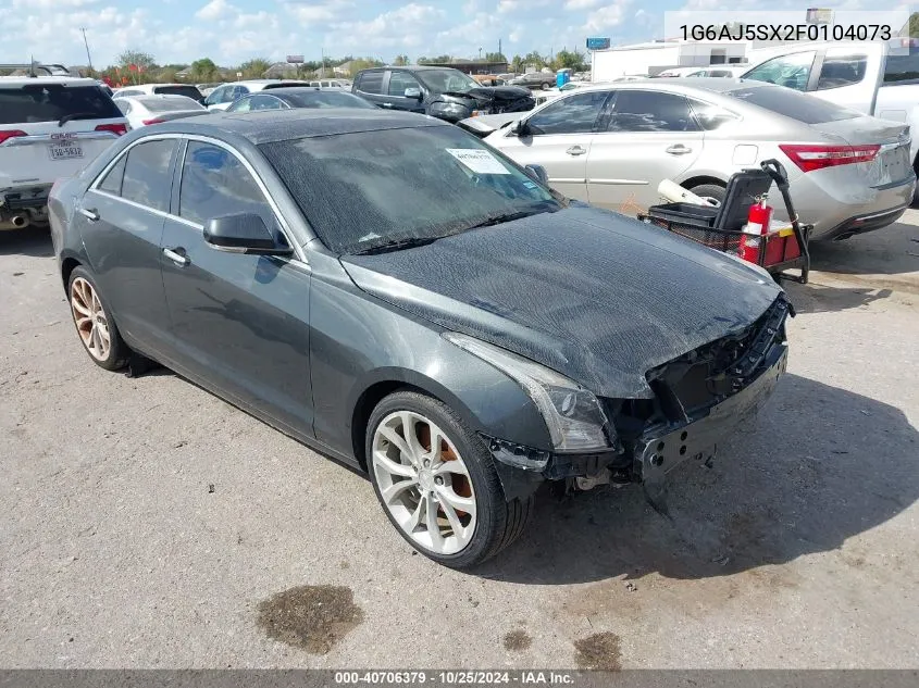 2015 Cadillac Ats Performance VIN: 1G6AJ5SX2F0104073 Lot: 40706379