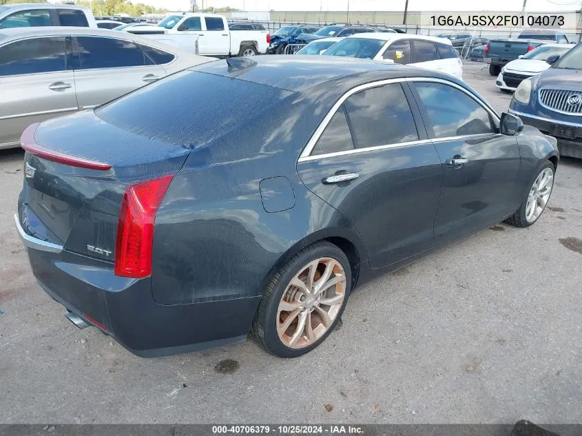 2015 Cadillac Ats Performance VIN: 1G6AJ5SX2F0104073 Lot: 40706379