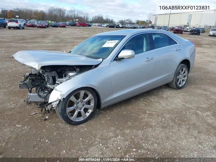 1G6AB5RXXF0123831 2015 Cadillac Ats Luxury