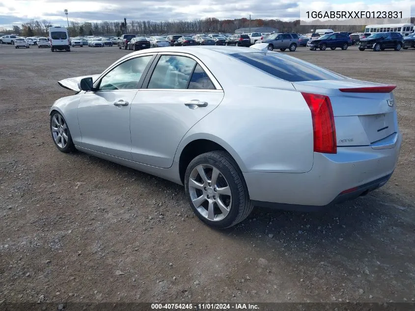 1G6AB5RXXF0123831 2015 Cadillac Ats Luxury