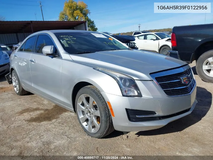 2015 Cadillac Ats Luxury VIN: 1G6AH5R39F0122956 Lot: 40895717