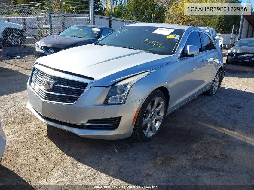 2015 Cadillac Ats Luxury VIN: 1G6AH5R39F0122956 Lot: 40895717