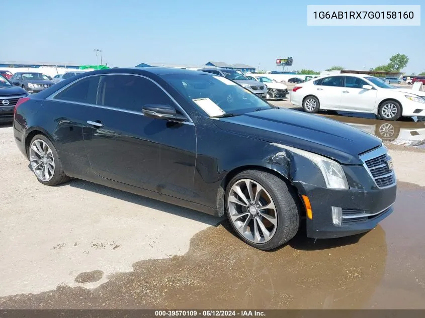 1G6AB1RX7G0158160 2016 Cadillac Ats Luxury Collection