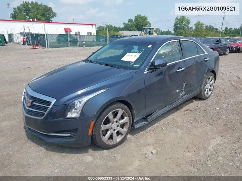 1G6AH5RX2G0109521 2016 Cadillac Ats Luxury Collection